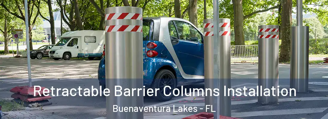  Retractable Barrier Columns Installation Buenaventura Lakes - FL